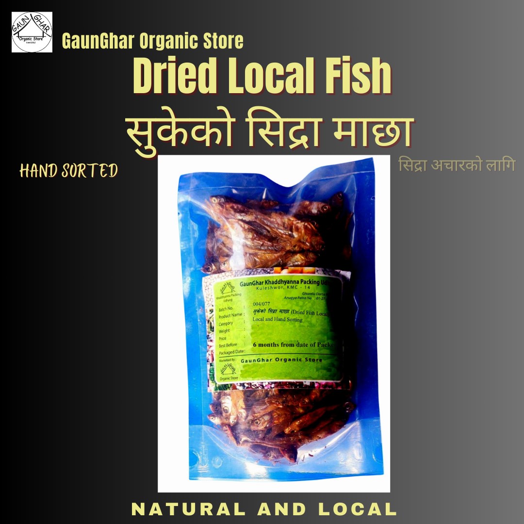 Dried Fish Local 100Gm